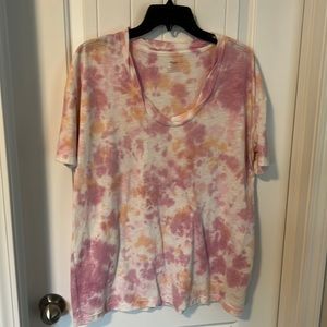 Aerie oversized tie dye T-shirt